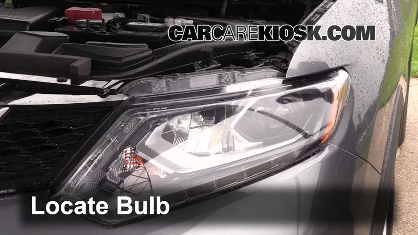 2014 Nissan Rogue SL 2.5L 4 Cyl. Lights Parking Light (replace bulb)